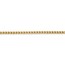 14k Gold 2.45 mm Hollow Round Box Chain Necklace - 20 in.