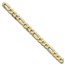 14k Gold 2.5 mm Figaro Chain Bracelet - 7 in.
