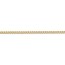 14k Gold 2.5 mm Semi-Solid Curb Link Chain Necklace - 18 in.