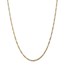 14k Gold 2.75 mm Flat Figaro Chain Necklace - 20 in.