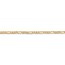 14k Gold 2.75 mm Flat Figaro Chain Necklace - 20 in.