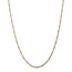 14k Gold 2.75 mm Flat Figaro Chain Necklace - 24 in.