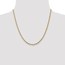 14k Gold 2.8 mm Semi-Solid Rope Chain Necklace - 20 in.