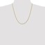 14k Gold 2 mm Diamond-cut Rope Chain Necklace - 22 in.