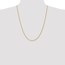 14k Gold 2 mm Diamond-cut Rope Chain Necklace - 24 in.