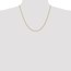 14k Gold 2 mm Handmade Regular Rope Chain Necklace - 20 in.