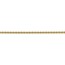 14k Gold 2 mm Handmade Regular Rope Chain Necklace - 24 in.