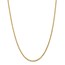 14k Gold 3.20 mm Diamond-cut Rope with Chain Necklace - 22 in.