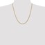 14k Gold 3.20 mm Diamond-cut Rope with Chain Necklace - 22 in.