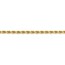 14k Gold 3.5 mm Diamond-cut Rope with Chain Necklace - 24 in.