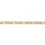 14k Gold 3.5 mm Semi-Solid Figaro Chain Bracelet - 7 in.