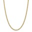 14k Gold 4.3 mm Semi-Solid Curb Link Chain Necklace - 24 in.