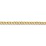 14k Gold 4.3 mm Semi-Solid Curb Link Chain Necklace - 24 in.