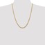 14k Gold 4.5 mm Diamond-cut Quadruple Rope Chain Necklace - 24 in