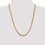 14k Gold 5.5 mm Solid Miami Cuban Chain Necklace - 24 in.