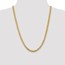 14k Gold 5.5 mm Solid Miami Cuban Chain Necklace - 24 in.