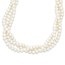 14k Gold 6-7 mm 3-Strand Cultured Pearl Necklace