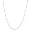 14k Gold .6 mm Solid Diamond-cut Cable Chain Necklace - 20 in.