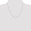 14k Gold .6 mm Solid Diamond-cut Cable Chain Necklace - 20 in.