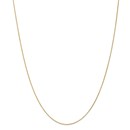 14k Gold .7 mm Baby Parisian Wheat Chain Necklace - 18 in.