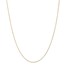 14k Gold .7 mm Baby Parisian Wheat Chain Necklace - 18 in.