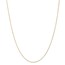 14k Gold .7 mm Baby Parisian Wheat Chain Necklace - 18 in.