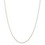 14k Gold .75 mm Solid Polished Cable Chain Necklace - 20 in.