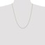 14k Gold .9 mm Box Chain w/Spring Ring Necklace - 24 in.