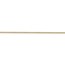 14k Gold .9 mm Box Chain w/Spring Ring Necklace - 24 in.