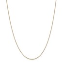 14k Gold .9 mm Cable Chain Necklace - 18 in.