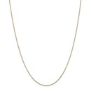 14k Gold .9 mm Cable Chain Necklace - 18 in.