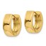 14k Gold 9 mm Hinged Hoop Earrings