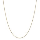 14k Gold .90 mm Diamond-cut Cable Chain Necklace - 20 in.