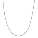 14k Gold .95 mm Box Chain Necklace - 18 in.