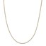 14k Gold .95 mm Box Chain Necklace - 18 in.