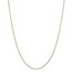 14k Gold .95 mm Diamond-cut Cable Chain Necklace - 24 in.