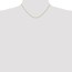 14k Gold .95 mm Parisian Wheat Chain Necklace - 16 in.