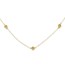 14k Gold Bead Necklace 