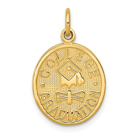14k Gold College Graduation Charm 14k Gold College Graduation Charm