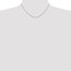 14k Gold Diamond-cut .65 mm Spiga Pendant Chain Necklace - 16 in.