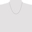 14k Gold Diamond-cut .65 mm Spiga Pendant Chain Necklace - 20 in.