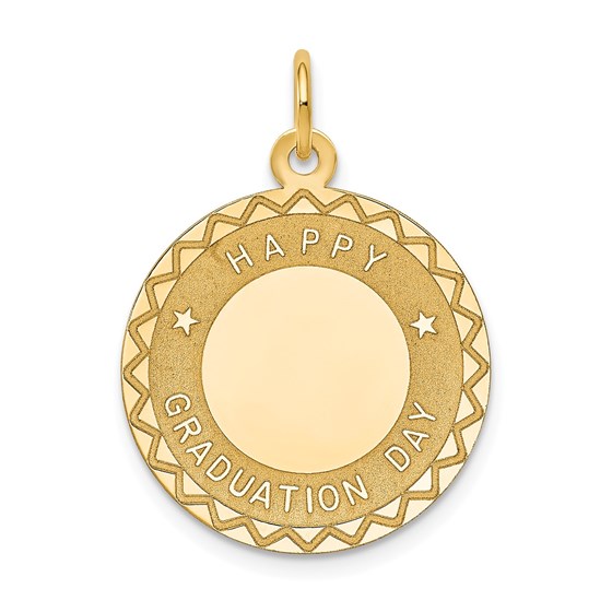 14k Gold Happy Graduation Day Charm 14k Gold Happy Graduation Day Charm