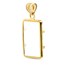14K Gold Prong Plain-Front Bezel (5 gram Gold Bar) Credit Suisse