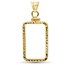 14K Gold Screw-Top D/C Bezel (1 oz Gold Bar) PAMP Suisse