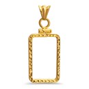 14K Gold Screw-Top D/C Bezel (5 gram Gold Bar) PAMP Suisse