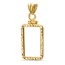 14K Gold Screw-Top D/C Bezel (5 gram Gold Bar) PAMP Suisse