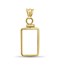 14K Gold Screw-Top Plain Bezel (10 gram Gold Bar) PAMP Suisse