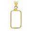 14K Gold Screw-Top Plain-Front Bezel (10 gram Gold Bar) Credit