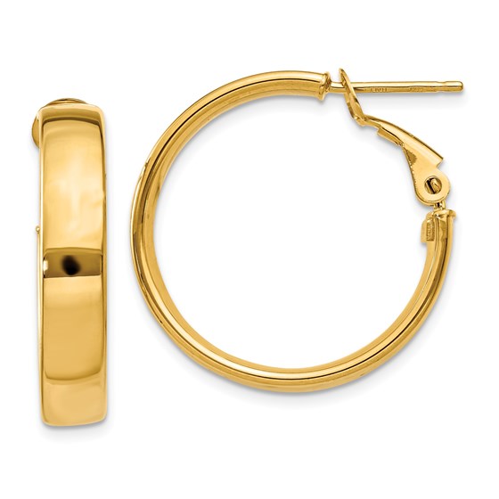 14k Hollow Hoop Earrings 14k Hollow Hoop Earrings
