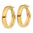 14k Hollow Hoop Earrings